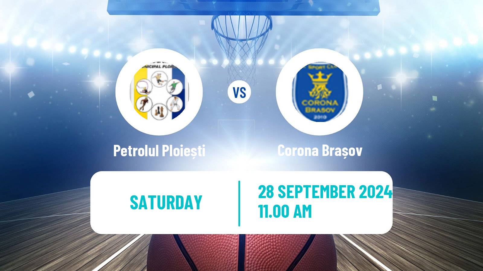 Basketball Romanian Divizia A Basketball Petrolul Ploiești - Corona Brașov