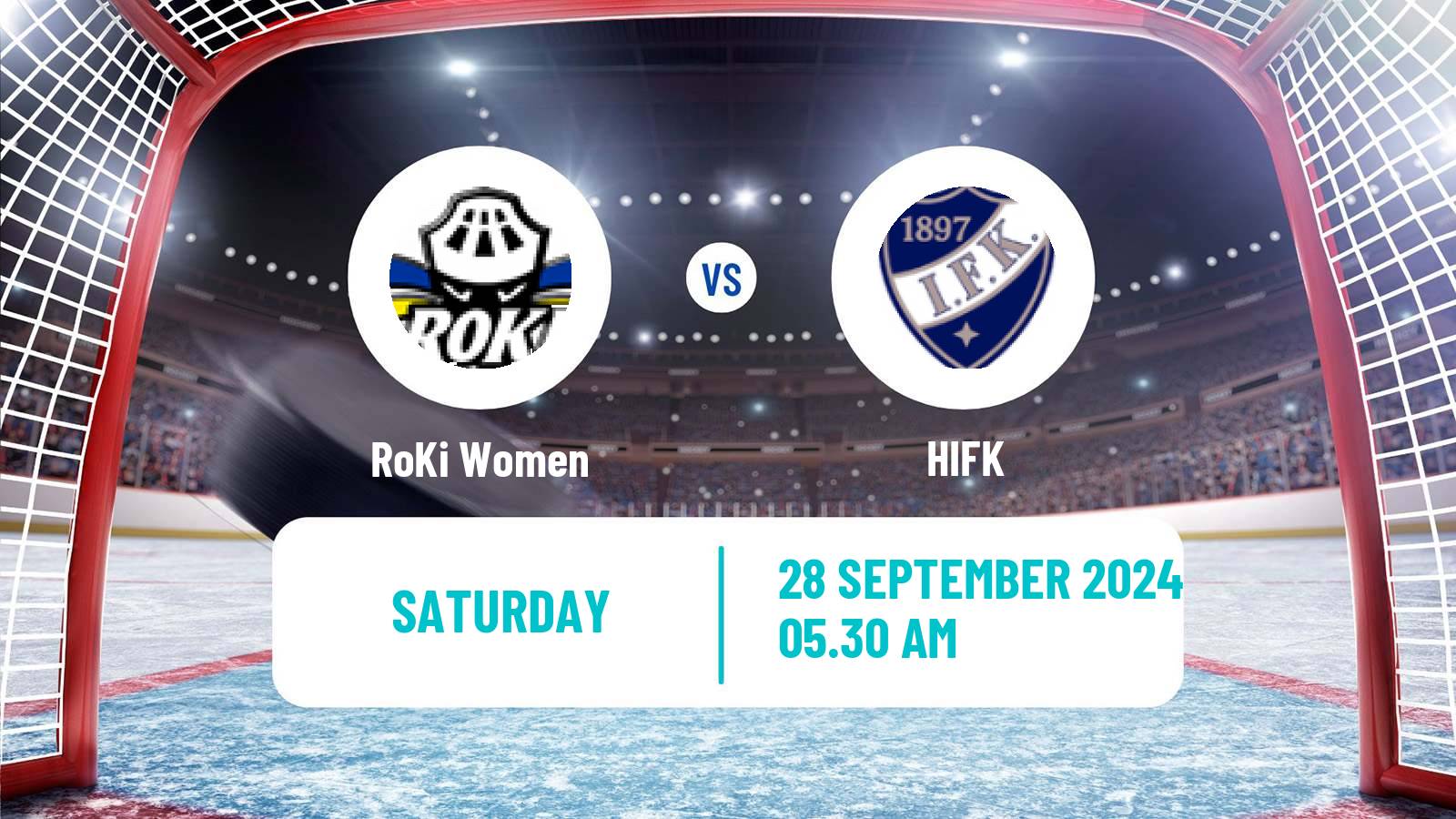 Hockey Finnish Liiga Hockey Women RoKi - HIFK