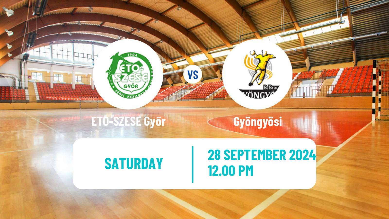 Handball Hungarian Division 1 Handball ETO-SZESE Győr - Gyöngyösi