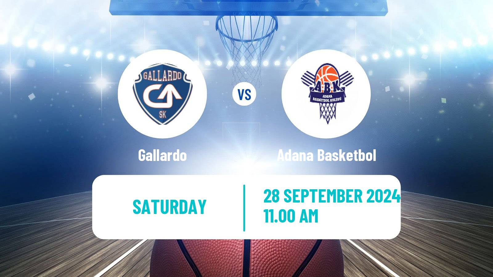 Basketball Turkish TKBL Women Gallardo - Adana Basketbol