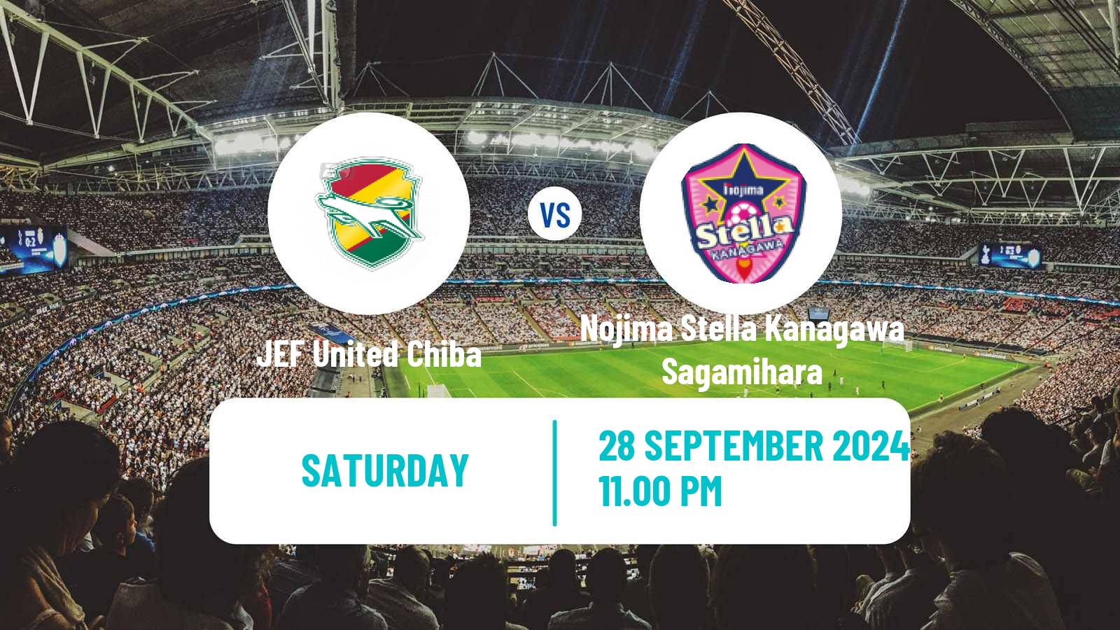 Soccer Japan WE League Women JEF United Chiba - Nojima Stella Kanagawa Sagamihara