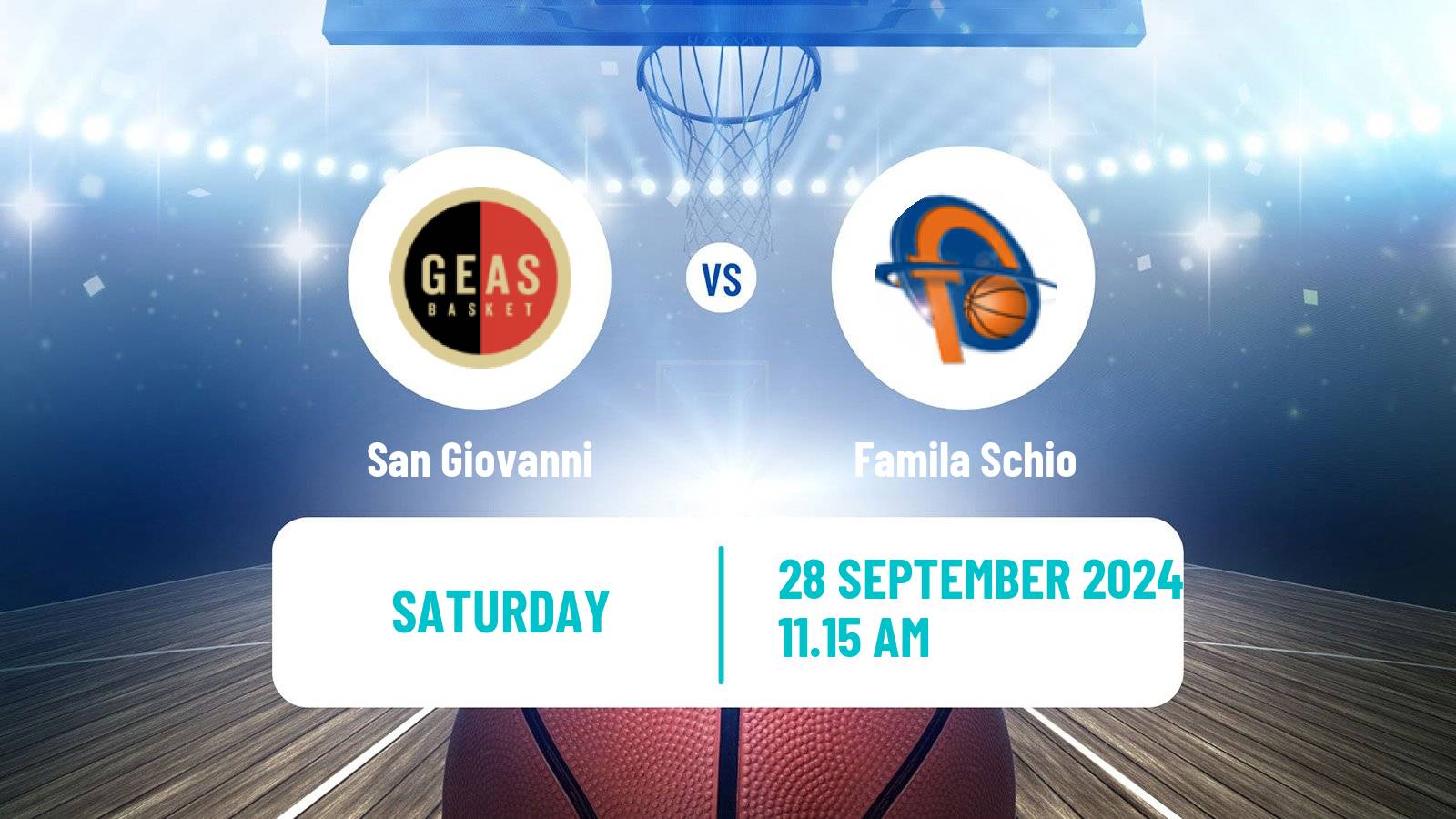 Basketball Italian Serie A1 Basketball Women San Giovanni - Famila Schio