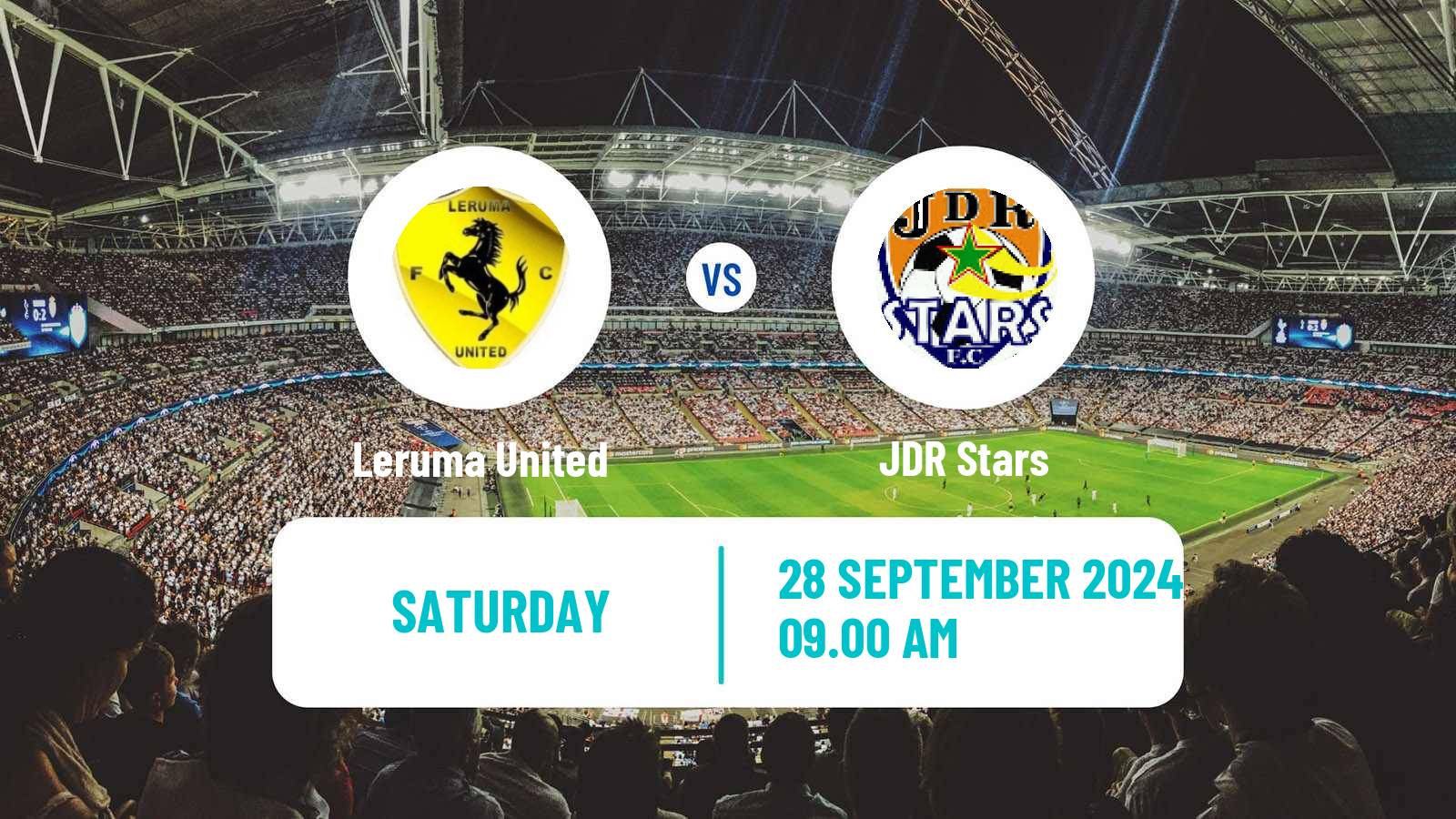 Soccer South African First Division Leruma United - JDR Stars