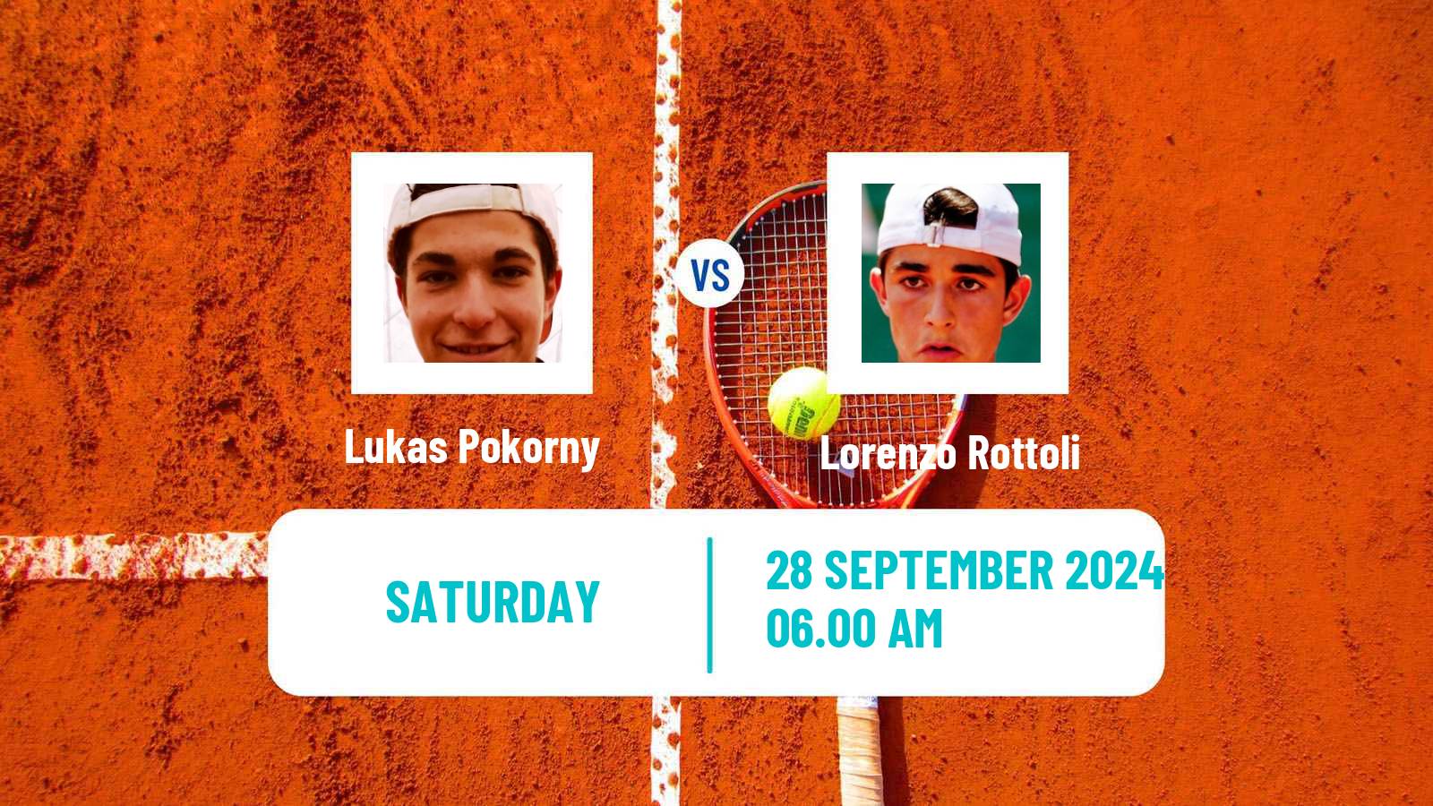 Tennis ITF M15 Trnava Men Lukas Pokorny - Lorenzo Rottoli