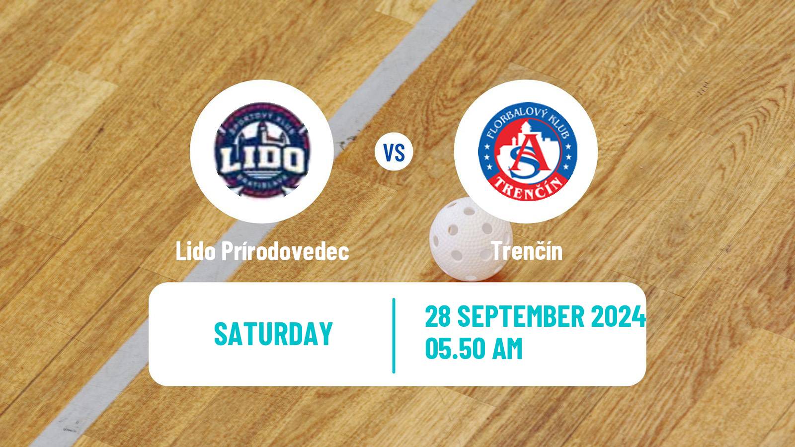 Floorball Slovak Extraliga Floorball Lido Prírodovedec - Trenčín