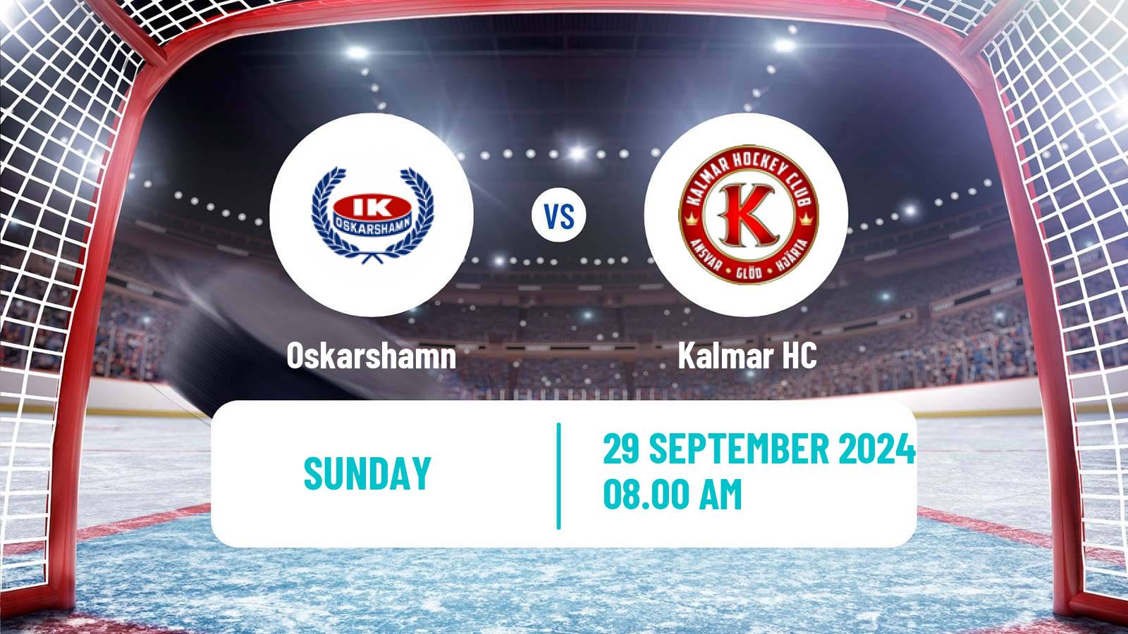 Hockey Swedish Hockey Allsvenskan Oskarshamn - Kalmar