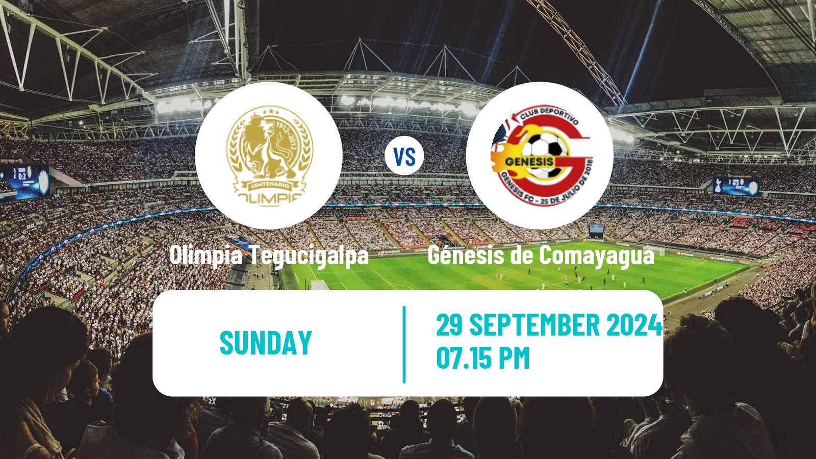 Soccer Honduras Liga Nacional Olimpia Tegucigalpa - Génesis de Comayagua