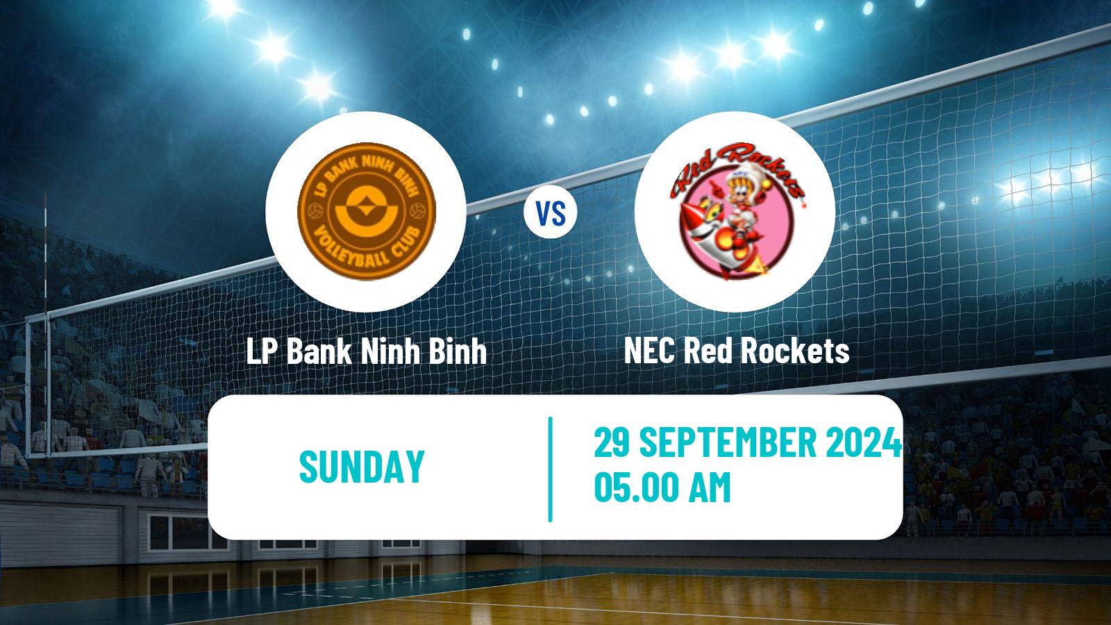 Volleyball Asian Club Championship Volleyball Women LP Bank Ninh Binh - NEC Red Rockets