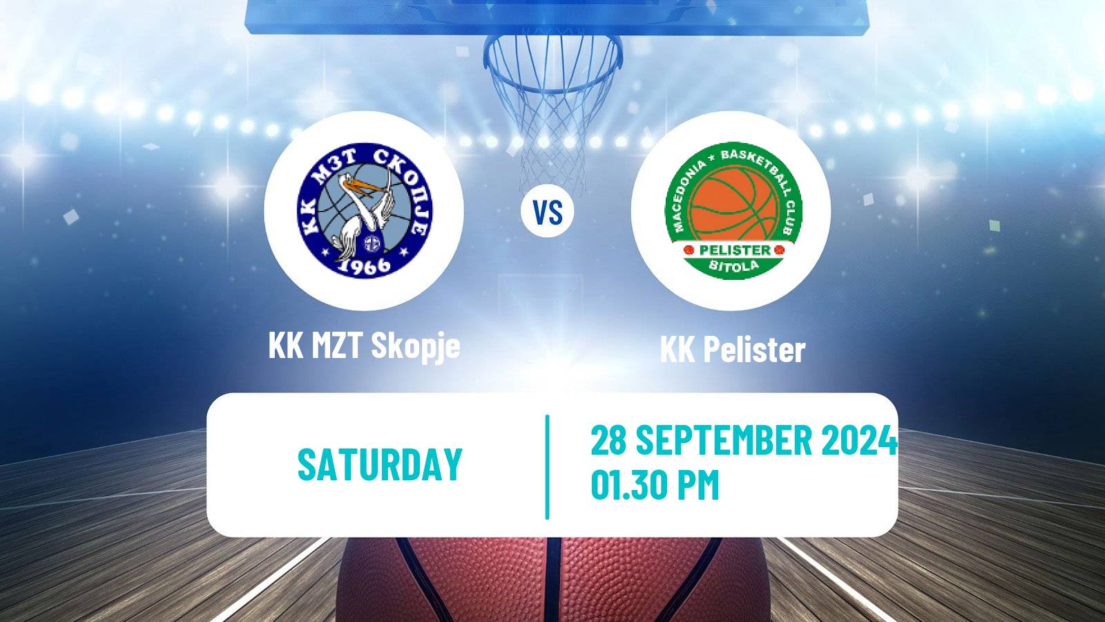 Basketball Club Friendly Basketball KK MZT Skopje - Pelister