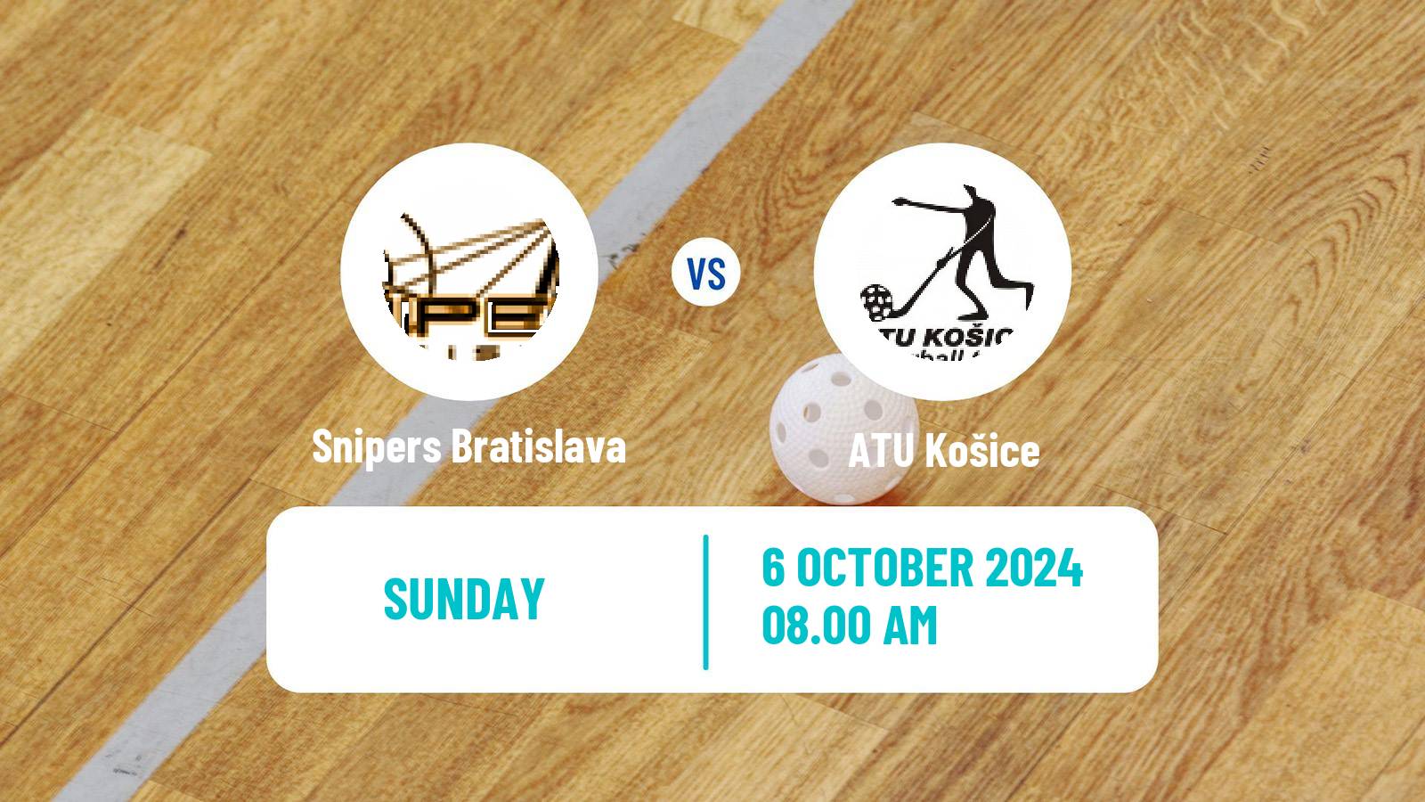 Floorball Slovak Extraliga Floorball Snipers Bratislava - ATU Košice