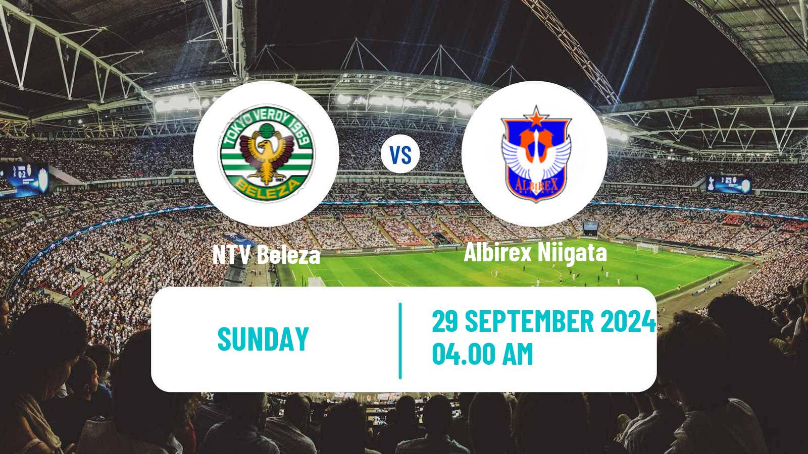 Soccer Japan WE League Women NTV Beleza - Albirex Niigata