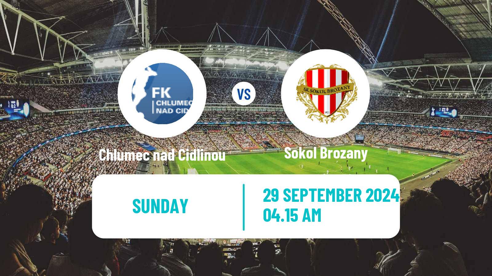 Soccer Czech CFL Group B Chlumec nad Cidlinou - Sokol Brozany