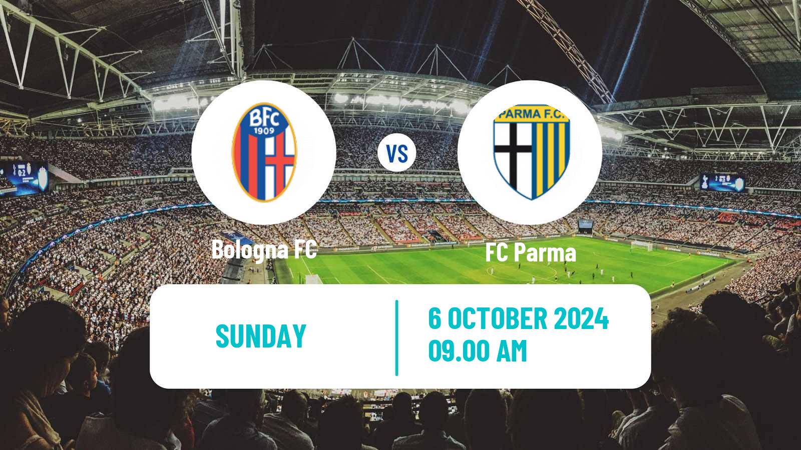 Soccer Italian Serie A Bologna - Parma