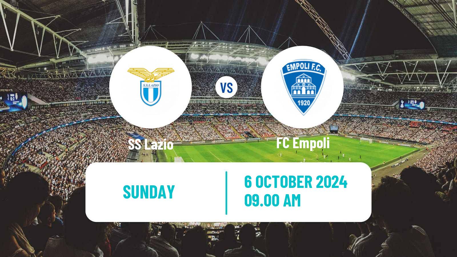 Soccer Italian Serie A Lazio - Empoli