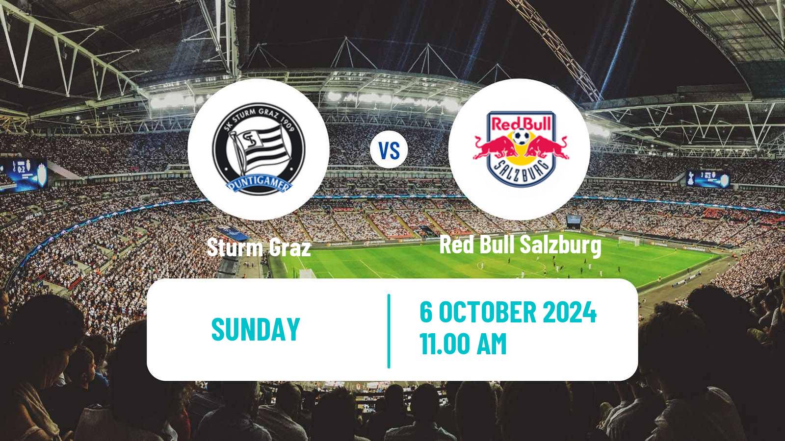 Soccer Austrian Bundesliga Sturm Graz - Red Bull Salzburg