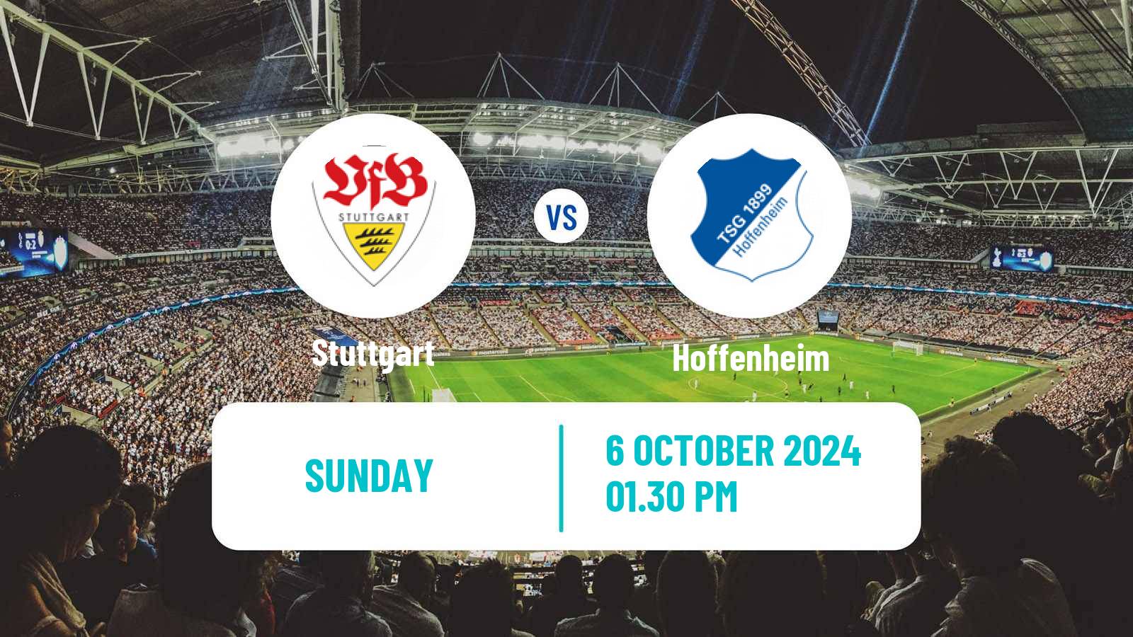 Soccer German Bundesliga Stuttgart - Hoffenheim