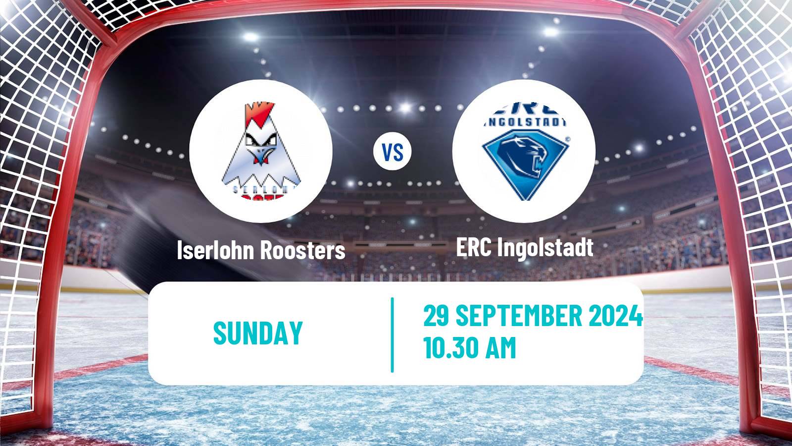 Hockey German Ice Hockey League Iserlohn Roosters - ERC Ingolstadt