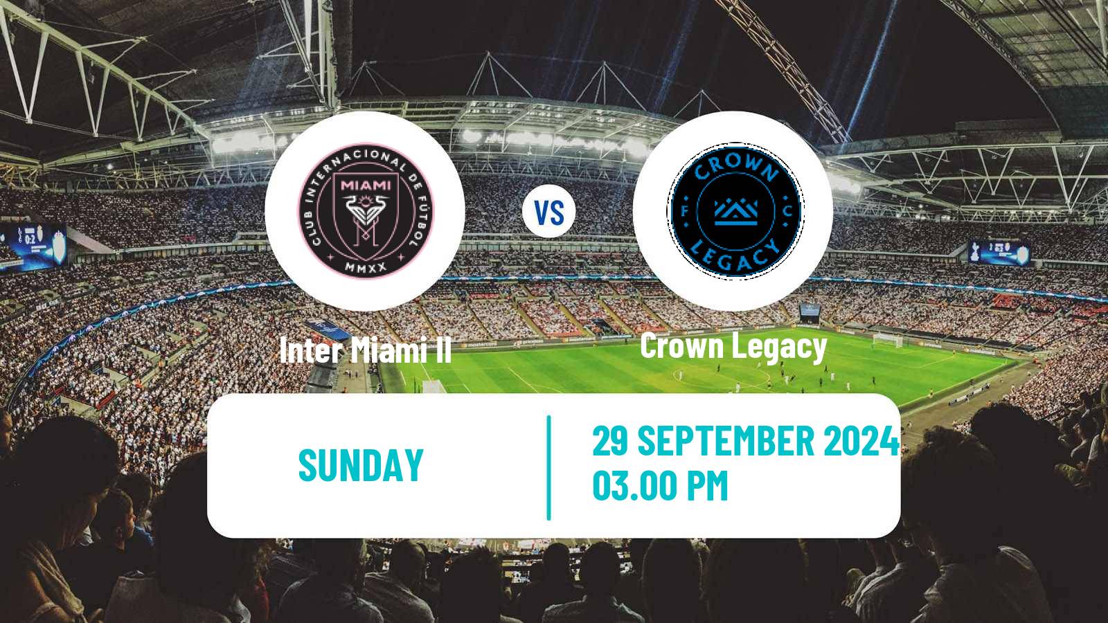 Soccer MLS Next Pro Inter Miami II - Crown Legacy