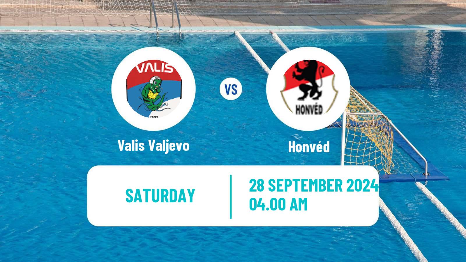 Water polo Euro Cup Water Polo Valis Valjevo - Honvéd