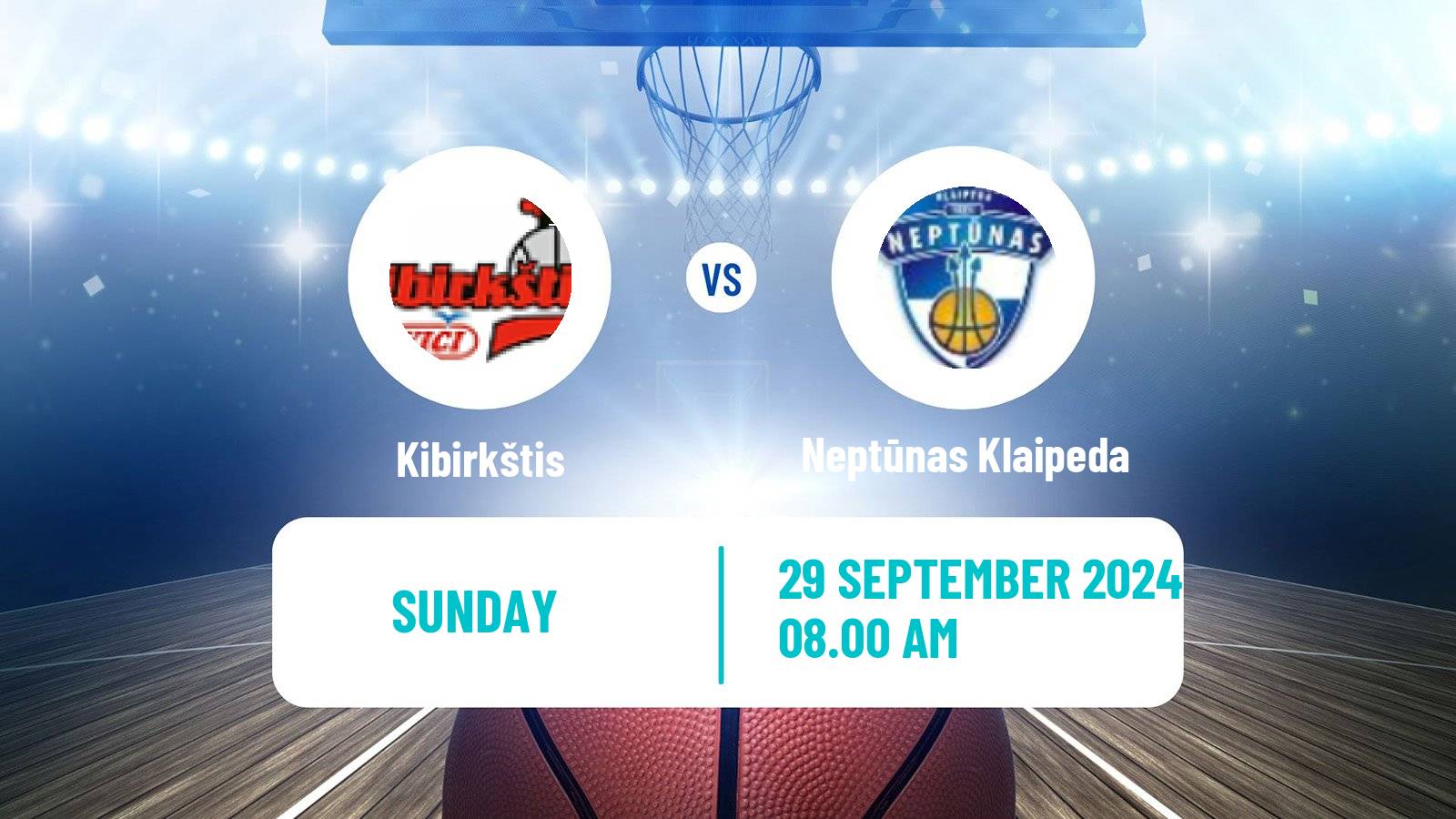 Basketball Lietuvos LMKL Women Kibirkštis - Neptūnas Klaipeda