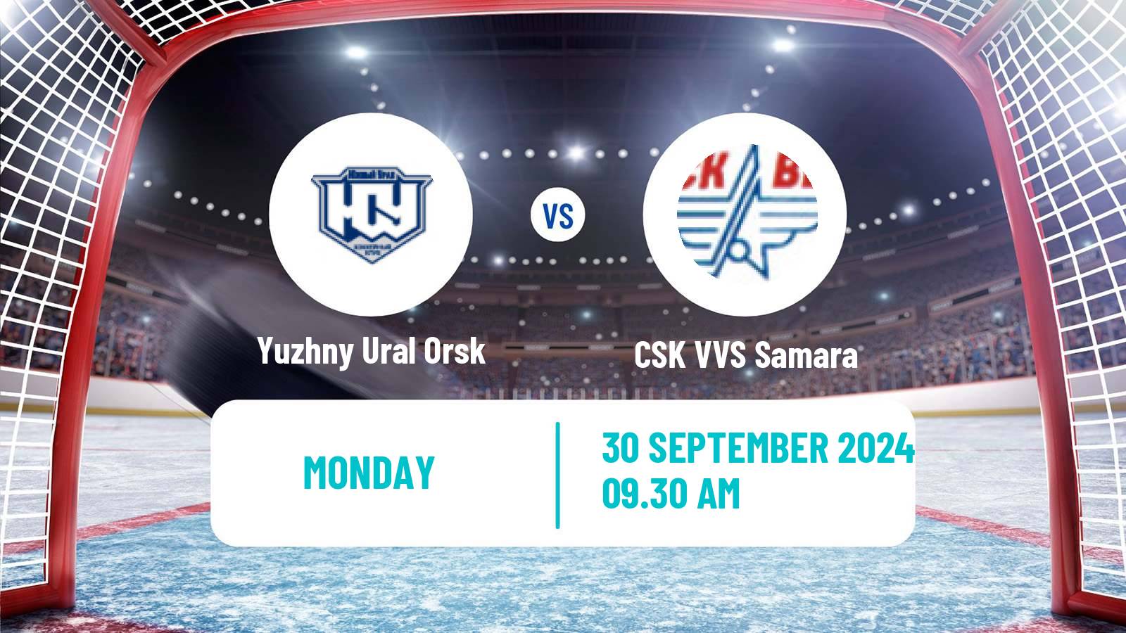 Hockey VHL Yuzhny Ural Orsk - CSK VVS Samara