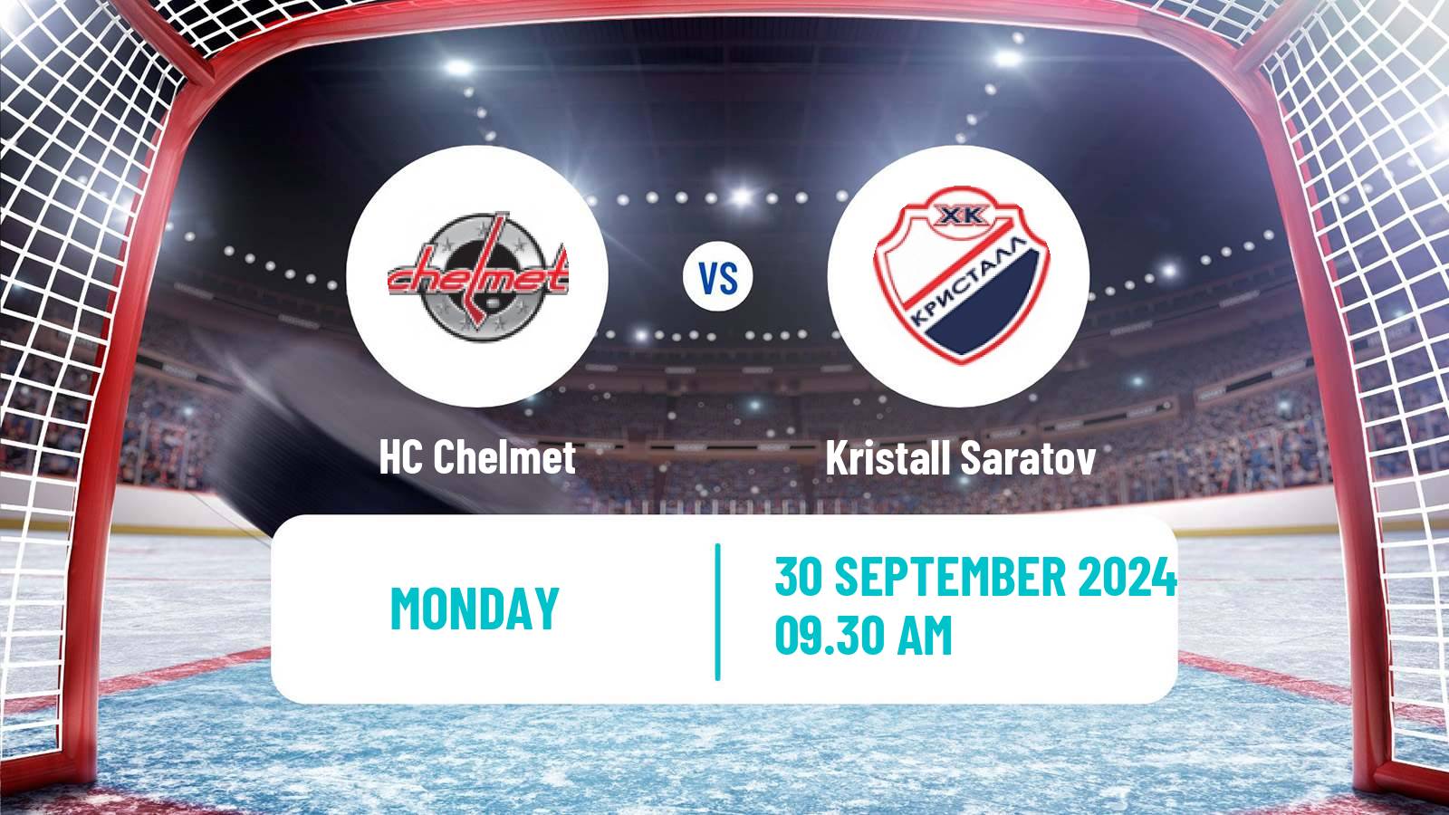 Hockey VHL Chelmet - Kristall Saratov