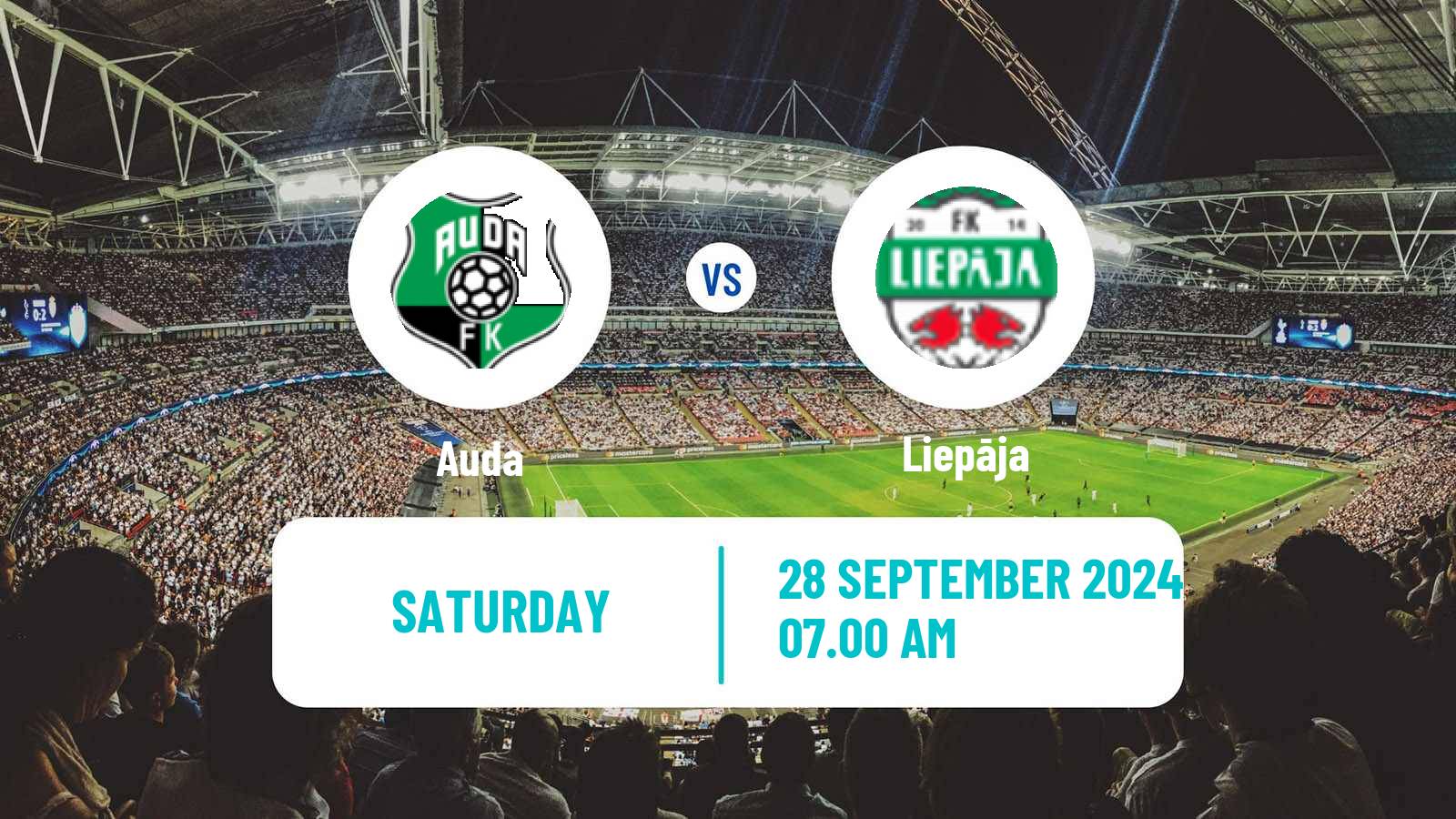 Soccer Latvian 1 Liga Women Auda - Liepāja