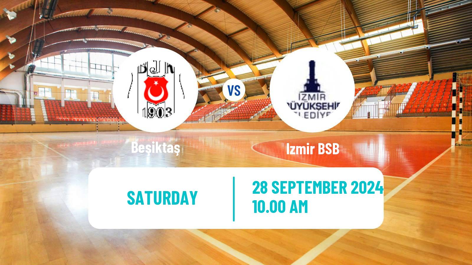 Handball Turkish Superlig Handball Beşiktaş - Izmir BSB