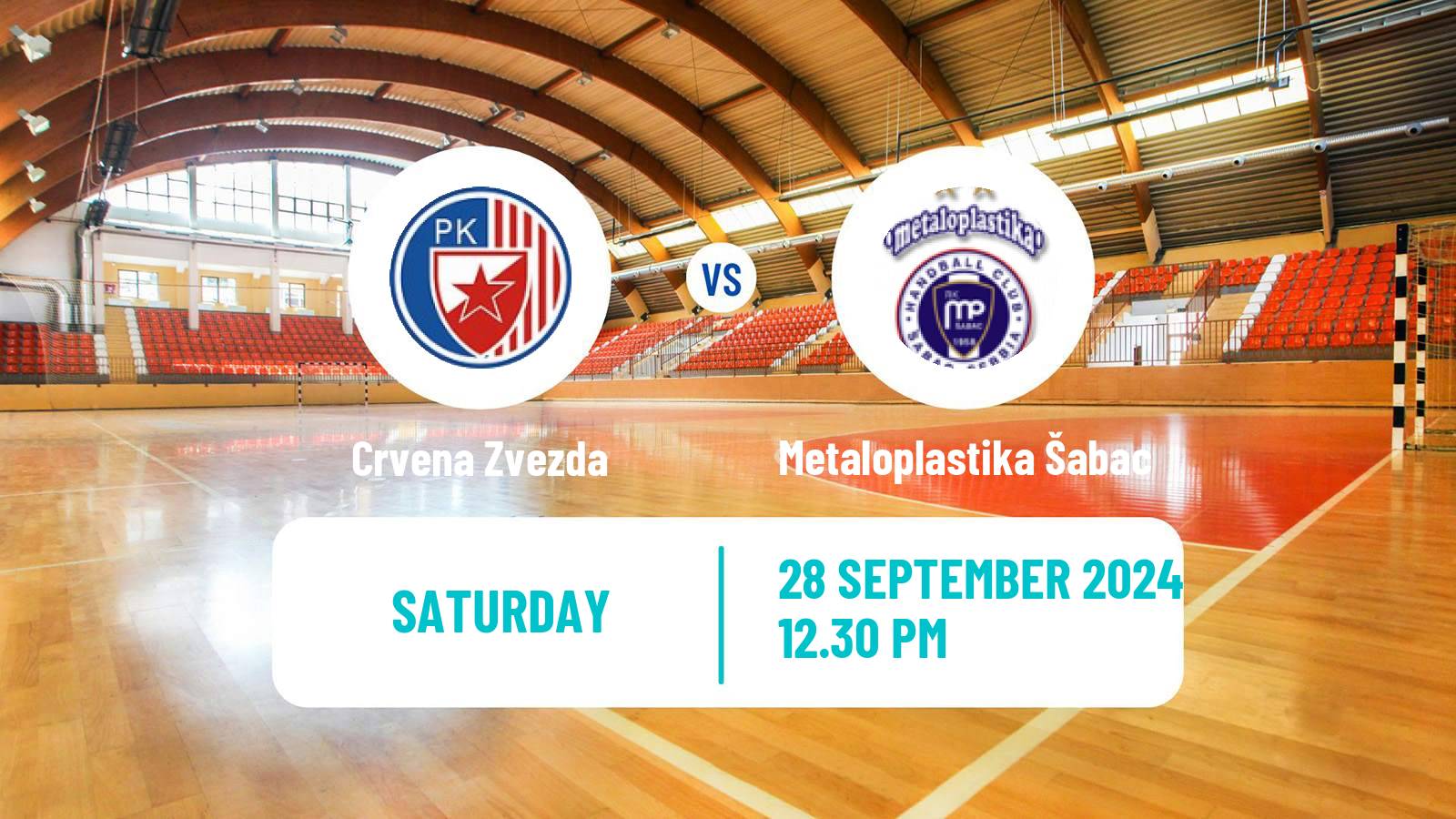 Handball Serbian Superliga Handball Crvena Zvezda - Metaloplastika Šabac