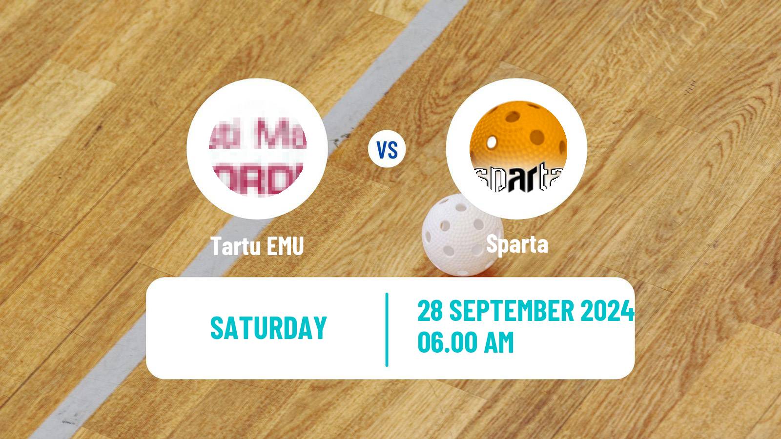 Floorball Latvian Elvi Liga Women Tartu EMU - Sparta