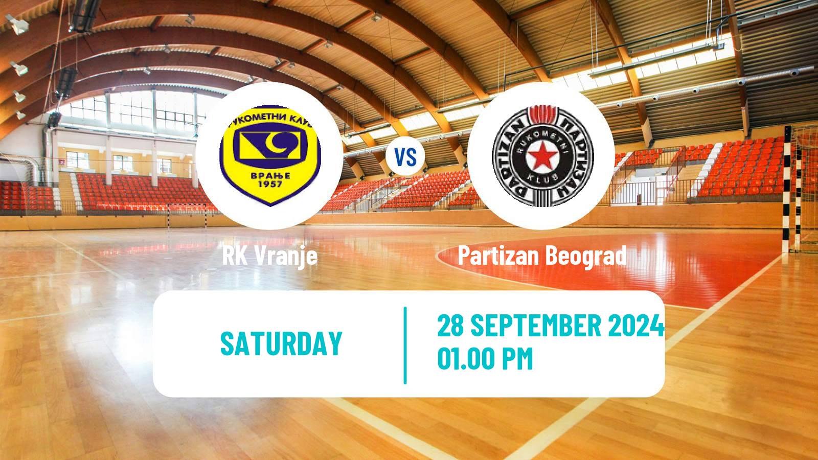 Handball Serbian Superliga Handball Vranje - Partizan Beograd