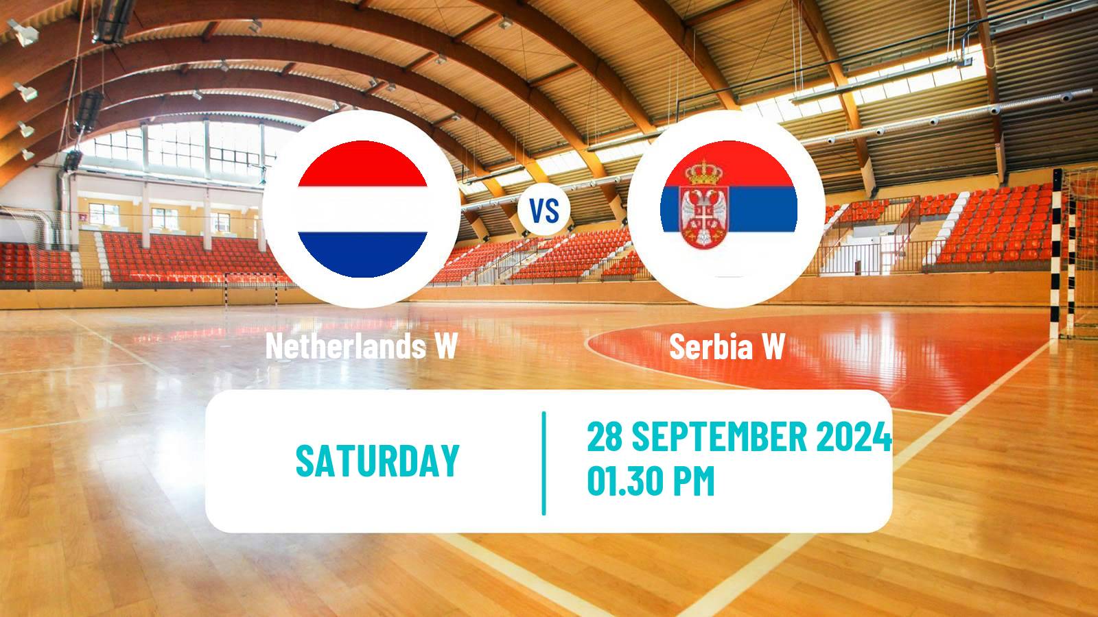 Handball Friendly International Handball Women Netherlands W - Serbia W