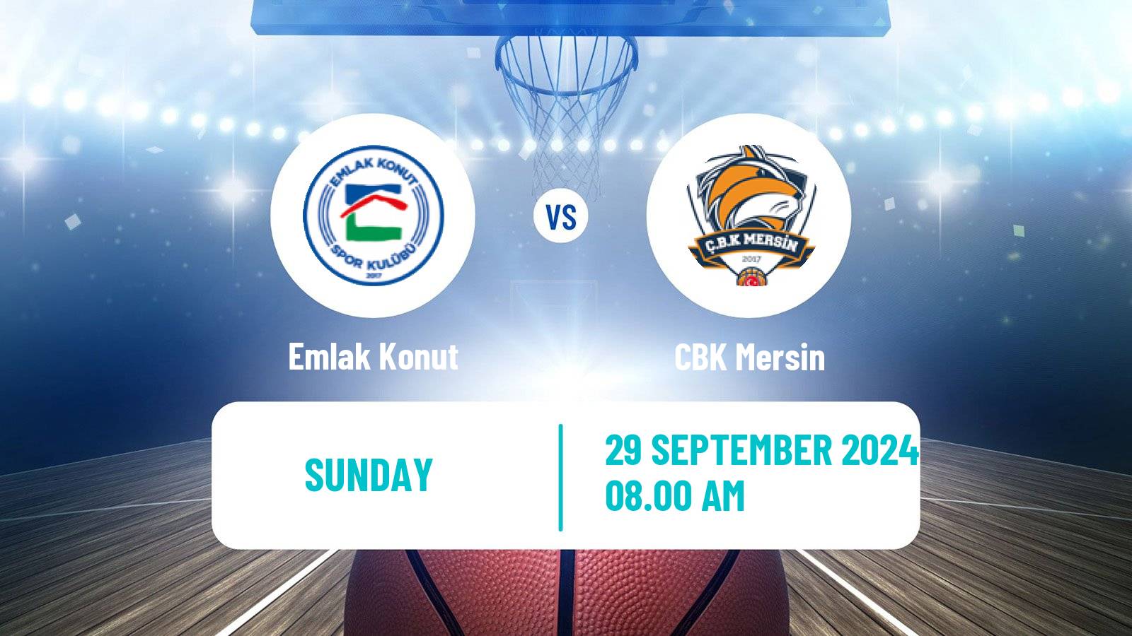 Basketball Turkish Basketball League Women Emlak Konut - CBK Mersin