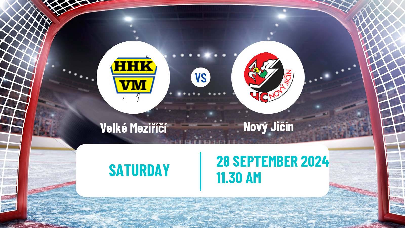 Hockey Czech 2 Liga Hockey East Velké Meziříčí - Nový Jičín