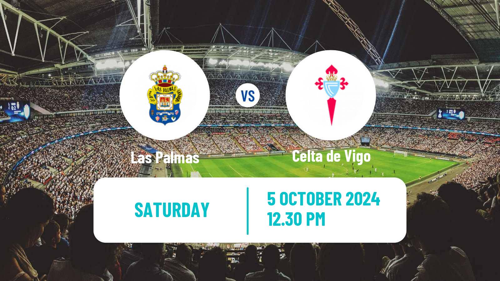 Soccer Spanish LaLiga Las Palmas - Celta de Vigo