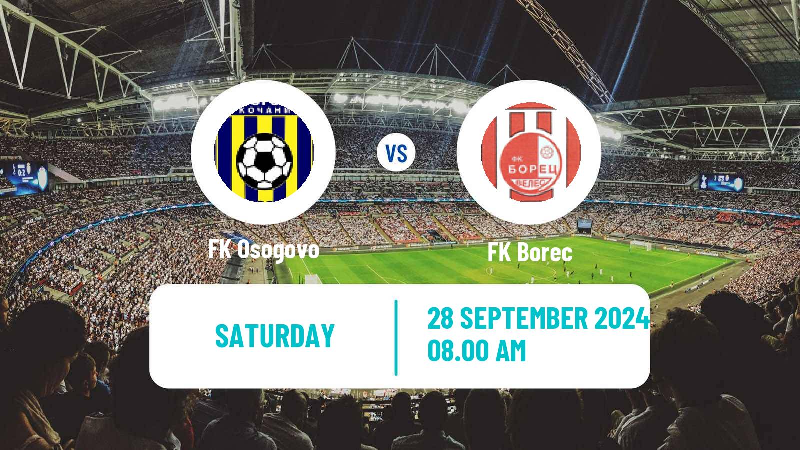 Soccer North Macedonian 2 MFL Osogovo - Borec