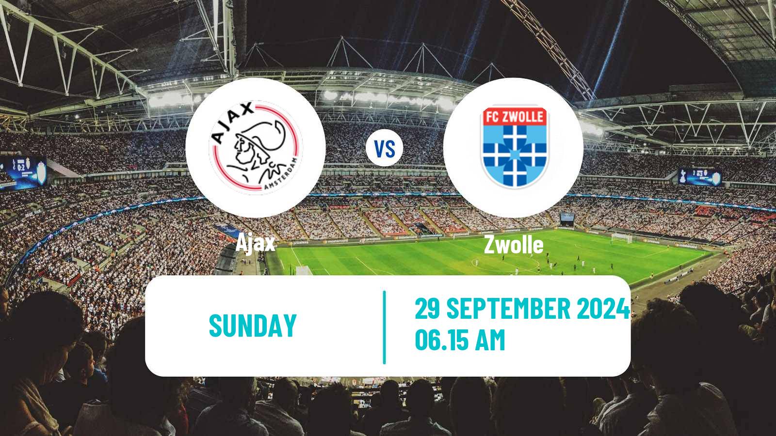 Soccer Dutch Eredivisie Women Ajax - Zwolle