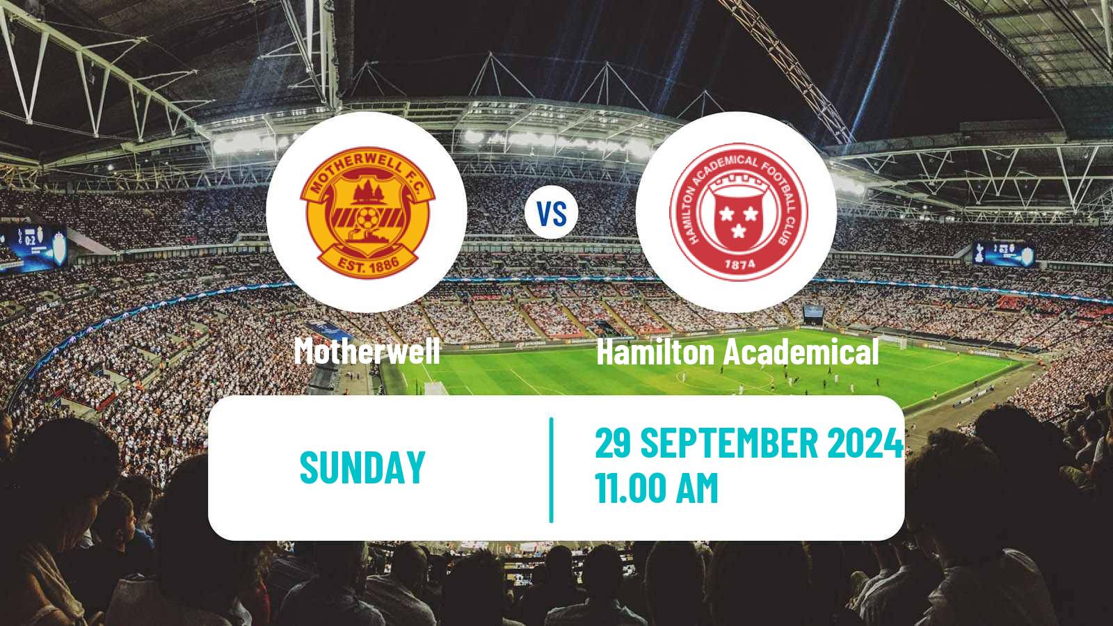 Soccer Scottish SWPL Cup Women Motherwell - Hamilton Academical