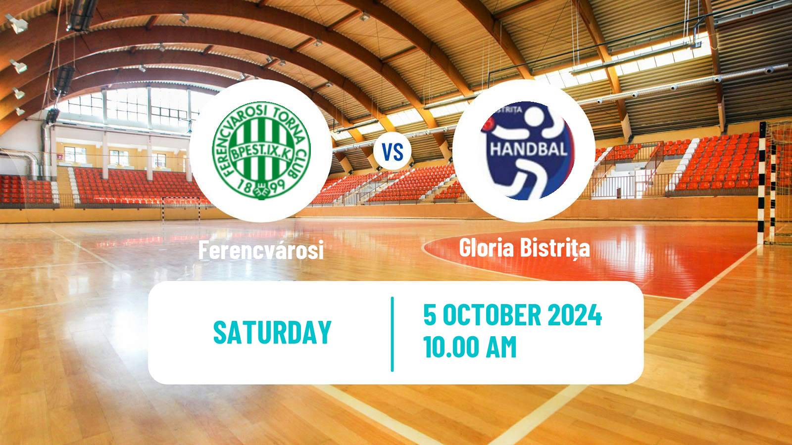 Handball EHF Champions League Women Ferencvárosi - Gloria Bistrița