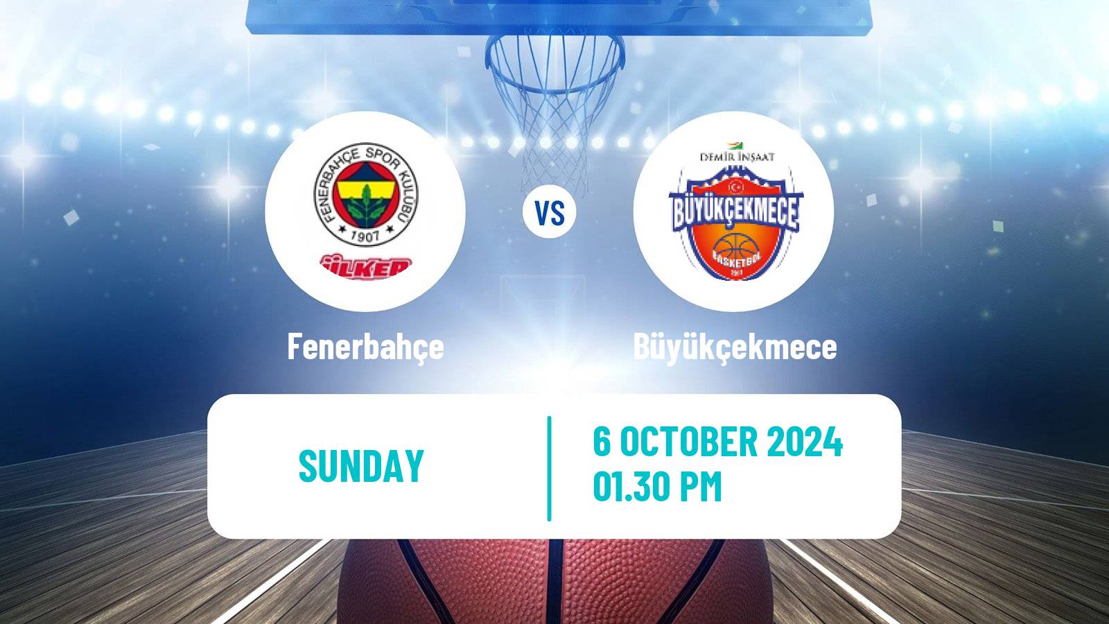 Basketball Turkish Basketball Super Ligi Fenerbahçe - Büyükçekmece