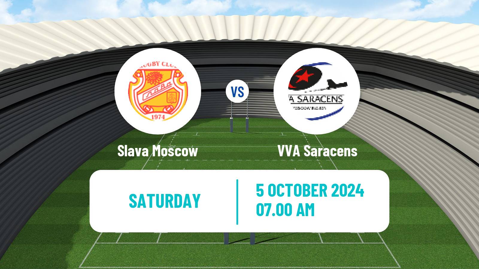 Rugby union Russian Premier League Rugby Slava Moscow - VVA Saracens