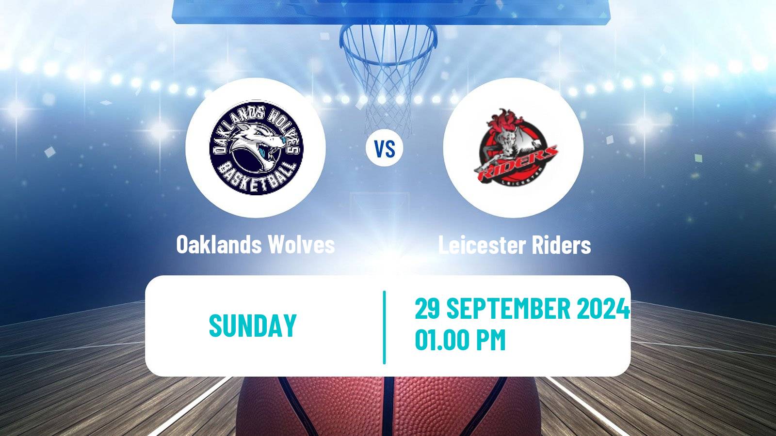 Basketball British Betty Codona Trophy Women Oaklands Wolves - Leicester Riders