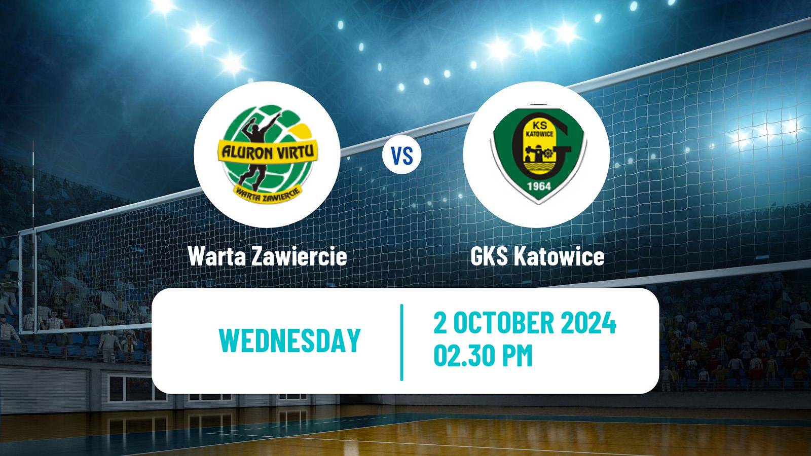 Volleyball Polish PlusLiga Warta Zawiercie - GKS Katowice