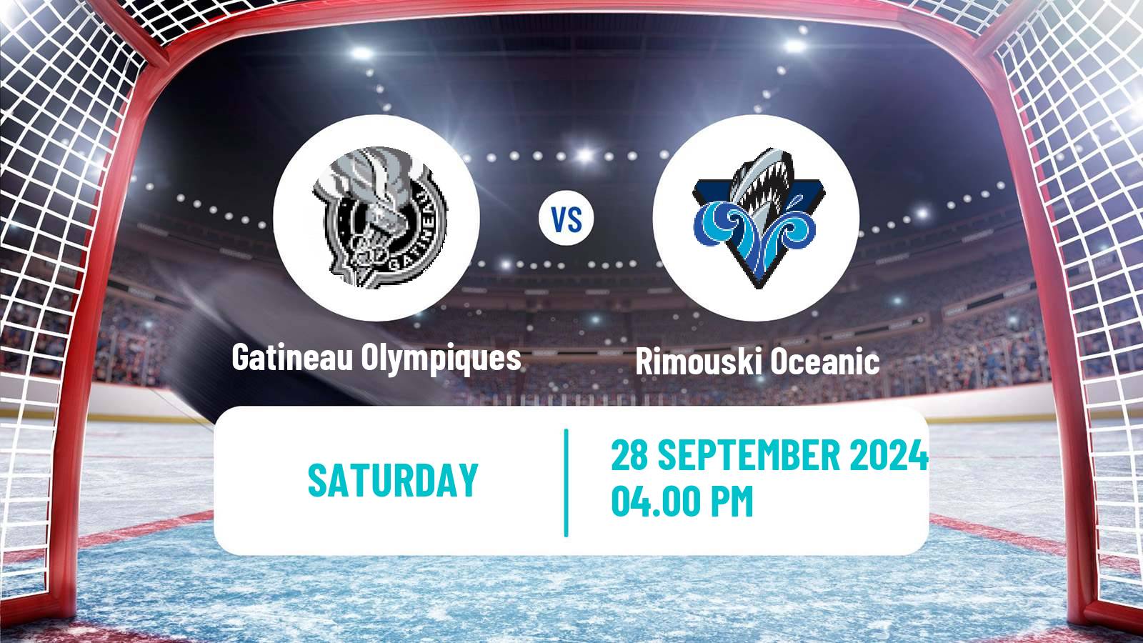 Hockey QMJHL Gatineau Olympiques - Rimouski Oceanic