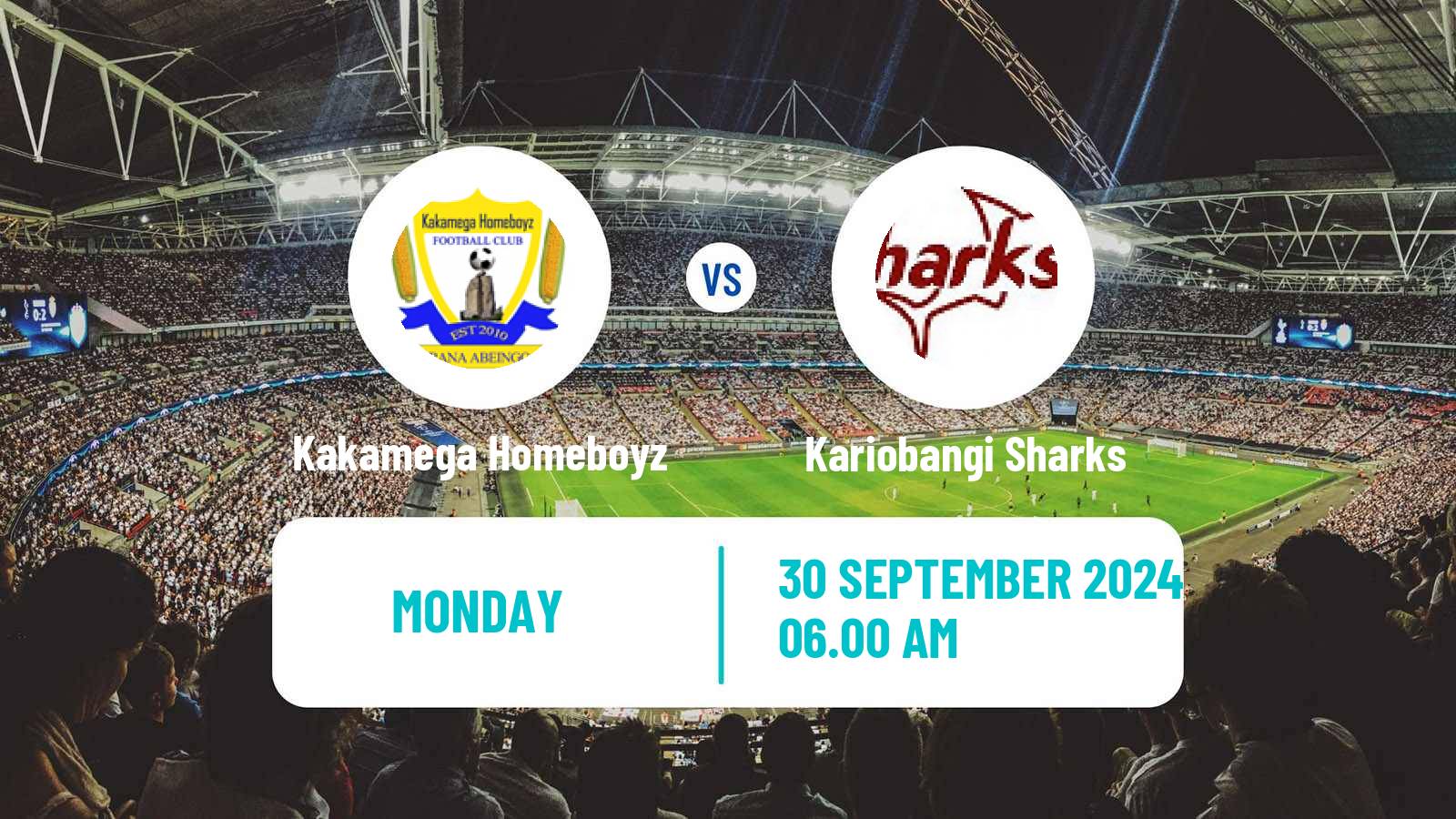 Soccer Kenyan Premier League Kakamega Homeboyz - Kariobangi Sharks