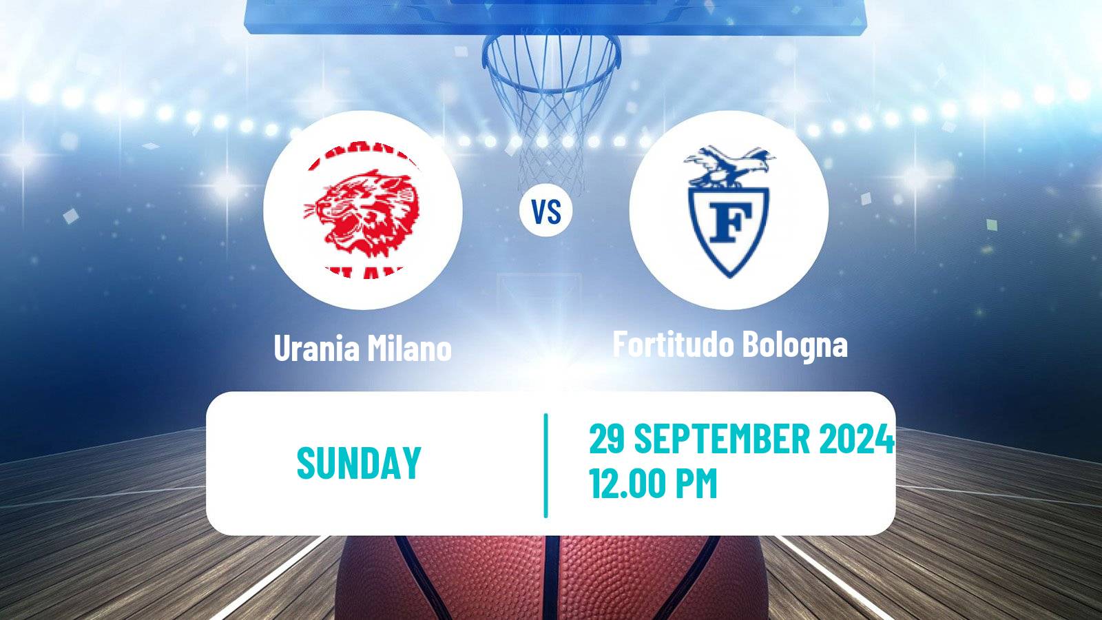 Basketball Italian Serie A2 Basketball Urania Milano - Fortitudo Bologna