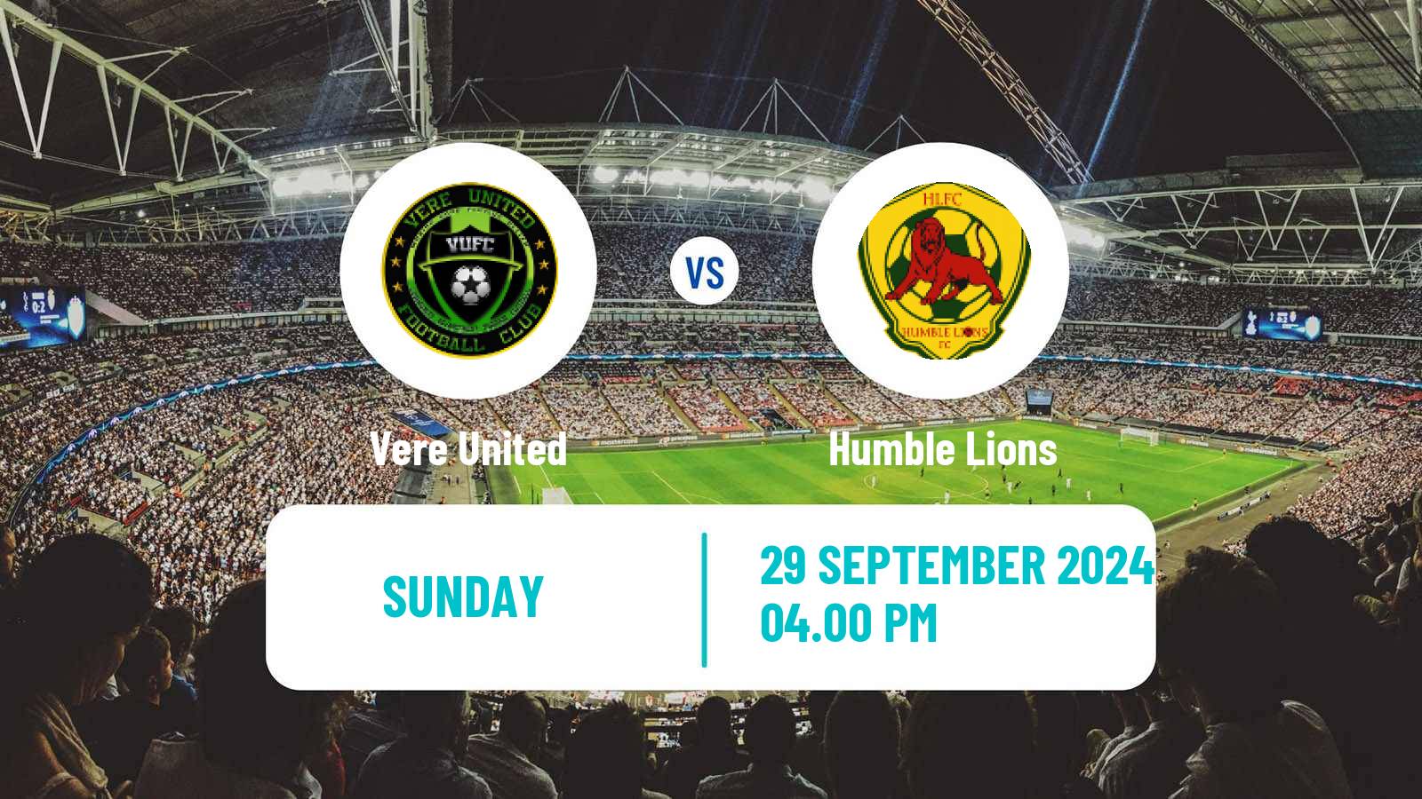 Soccer Jamaica National Premier League Vere United - Humble Lions