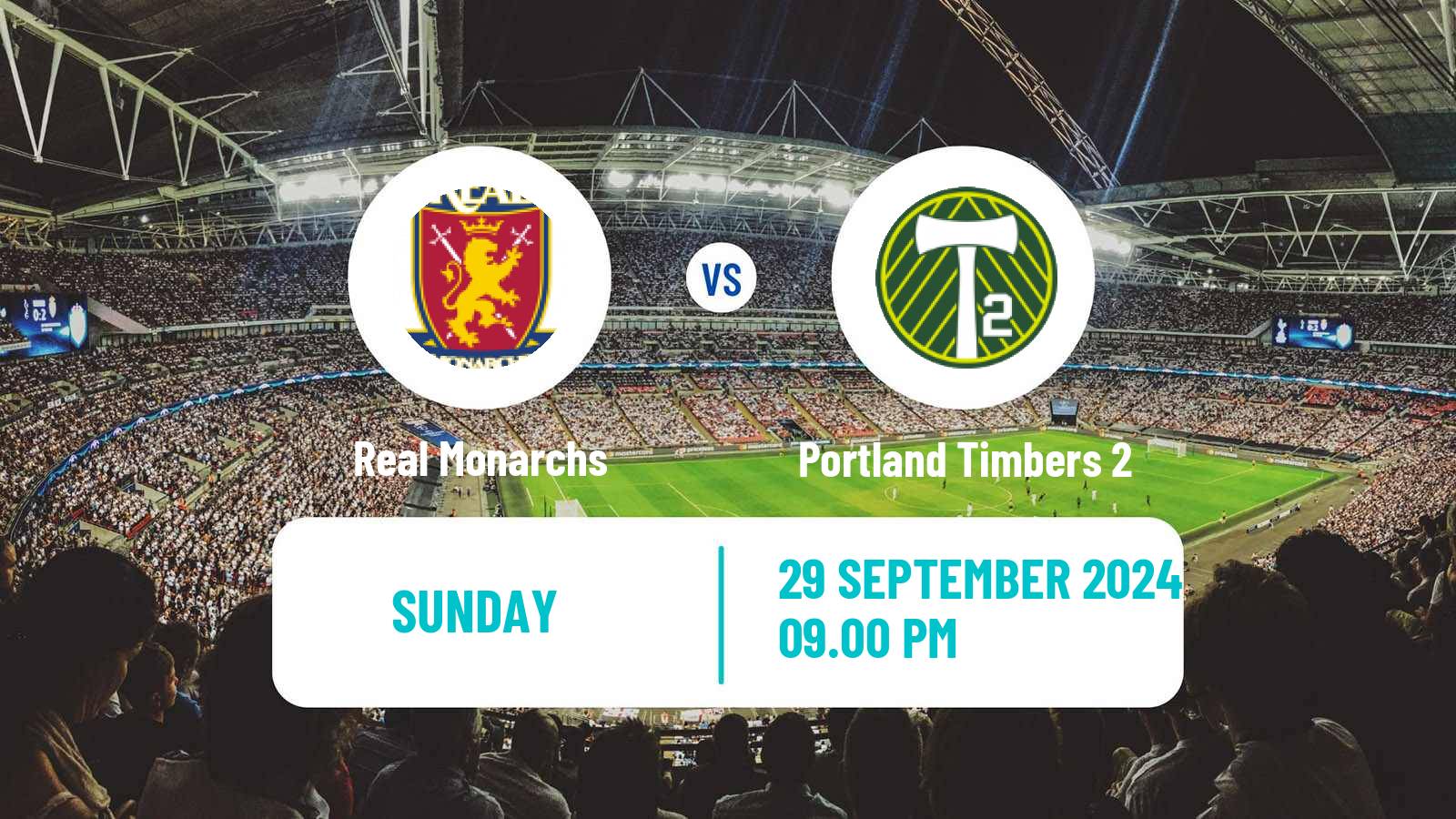 Soccer MLS Next Pro Real Monarchs - Portland Timbers 2