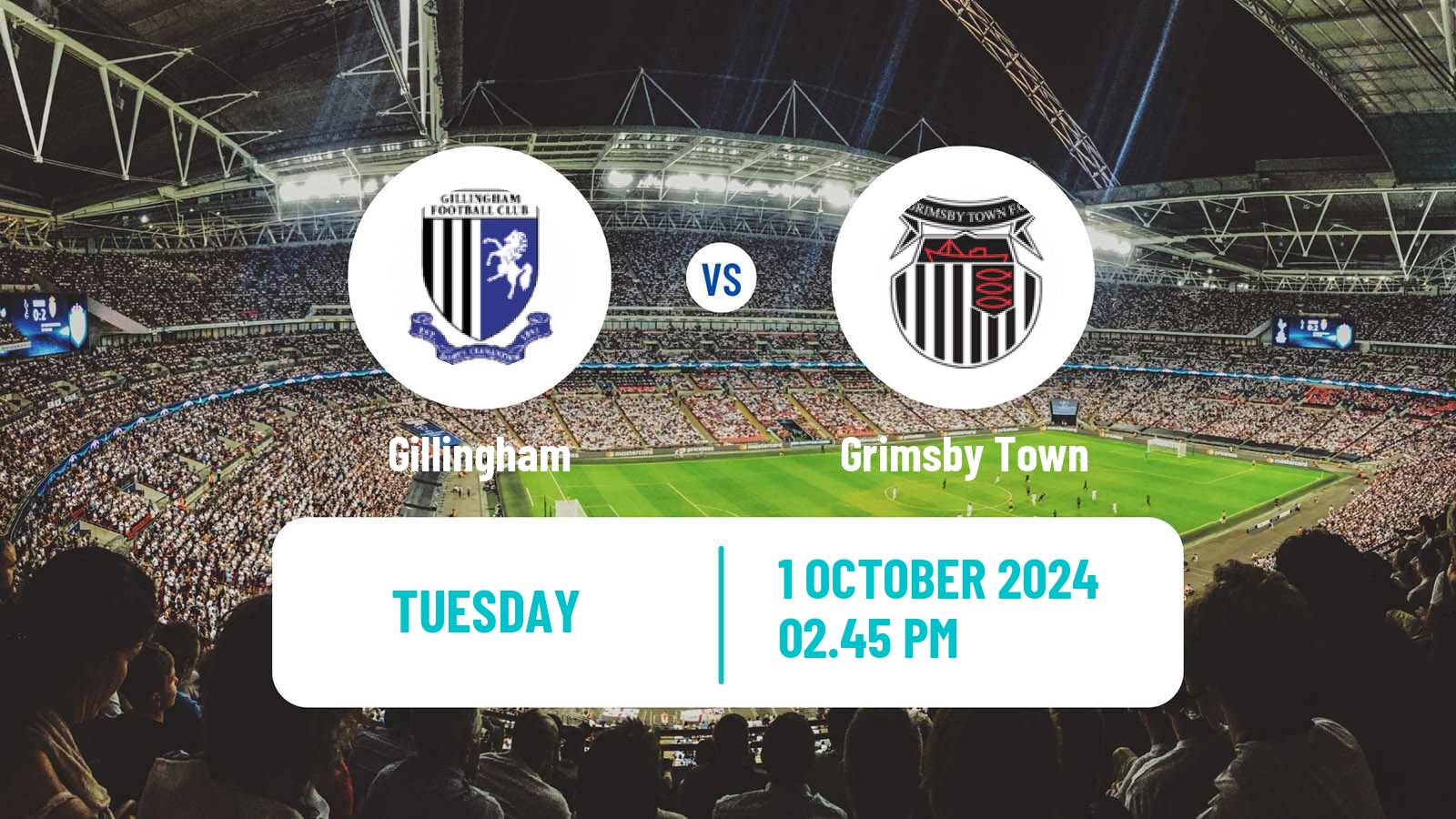 Soccer English League Two Gillingham - Grimsby Town