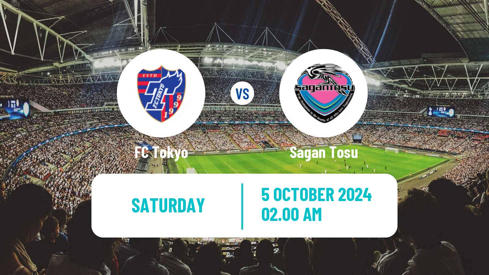 Soccer Japan J1 League Tokyo - Sagan Tosu